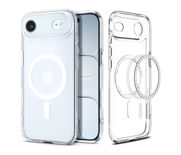 Spigen Ultra Hybrid Mag Magsafe do Iphone 17 Air Clear/White - 1359908 - zdjęcie